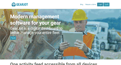 Desktop Screenshot of gearjot.com